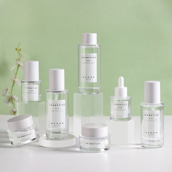 30 50g 40 100 120 150ml Skincare Packaging Set Glass Cosmetic Lotion Serum Bottle - Image 2