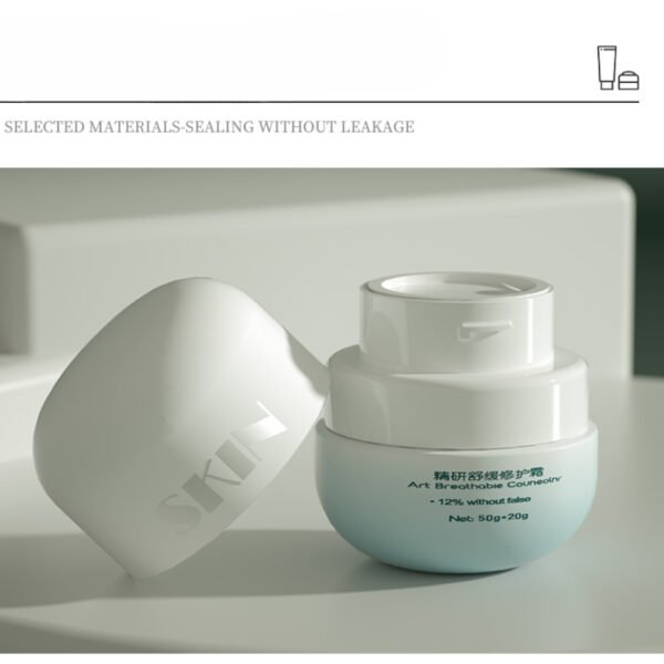 Skincare Packaging Cosmetic Glass Lotion Serum Pump Bottle Face Cream Jar - Image 4