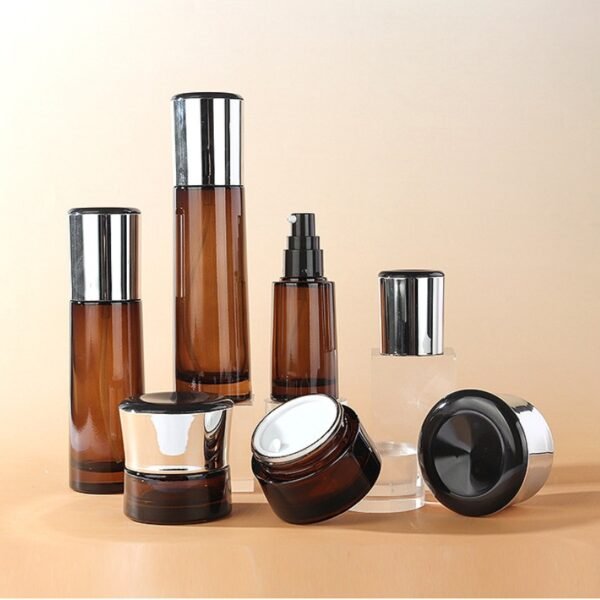 Luxury Cosmetic Containers 30ml 50ml Custom Skincare Bottles