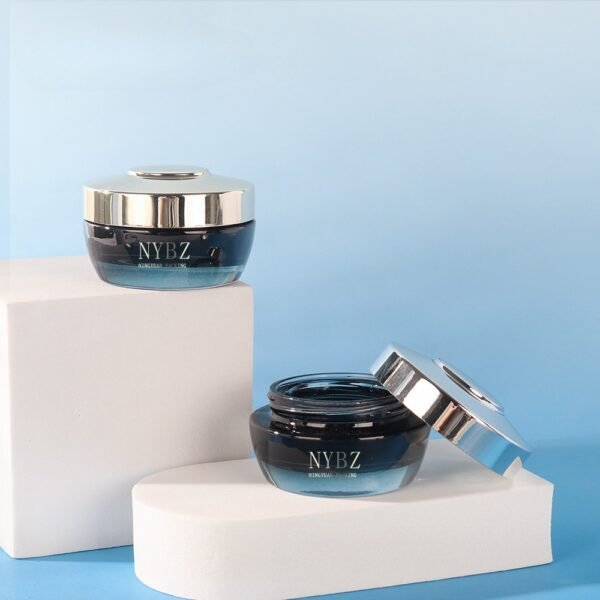 Empty Glass Cream Jars Luxury 15g 0.5 oz Eye Cream Container