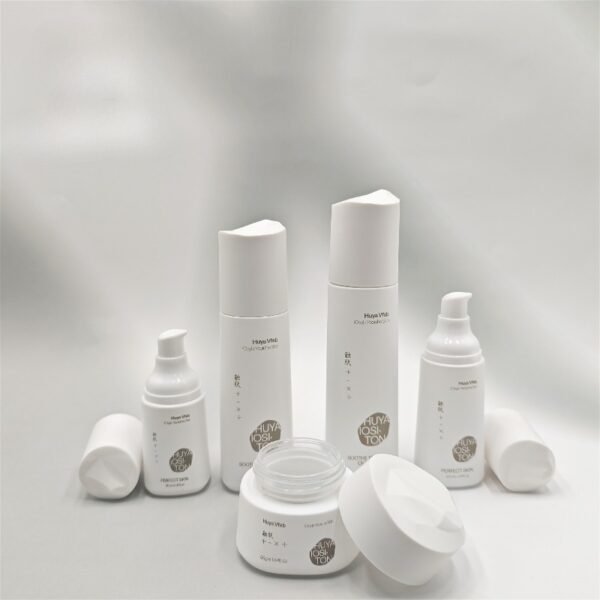 Customize color Lotion Toner Set Packaging Bottle 30ml 100ml Pump Bottle - Image 2