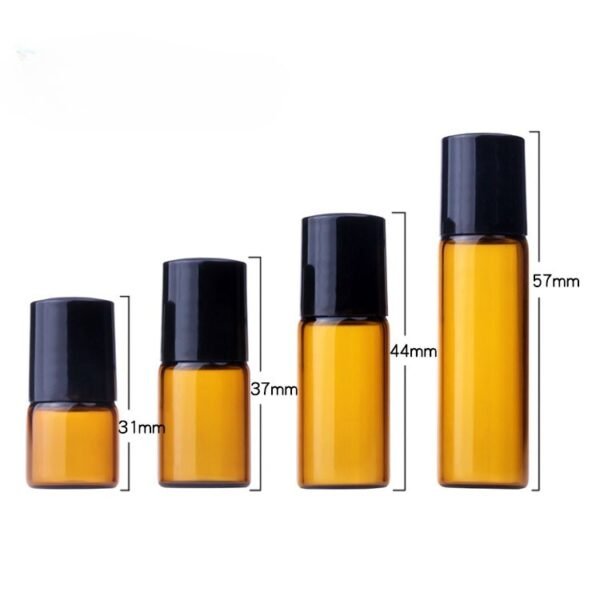 wholesale steel balls roller essential oils Vials glass bottles - Image 3
