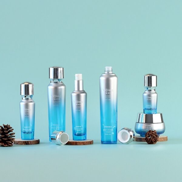 Luxury Glass Containers for Skincare Cream Jars Essence Bottles - Image 3