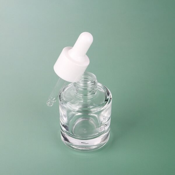 30ml 50ml Clear Glass Dropper Bottle Thick Bottom Serum Bottle - Image 3
