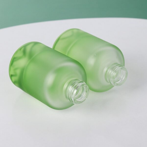 Empty 30ml 1 oz glass dropper bottle frosted serum essence bottle - Image 3