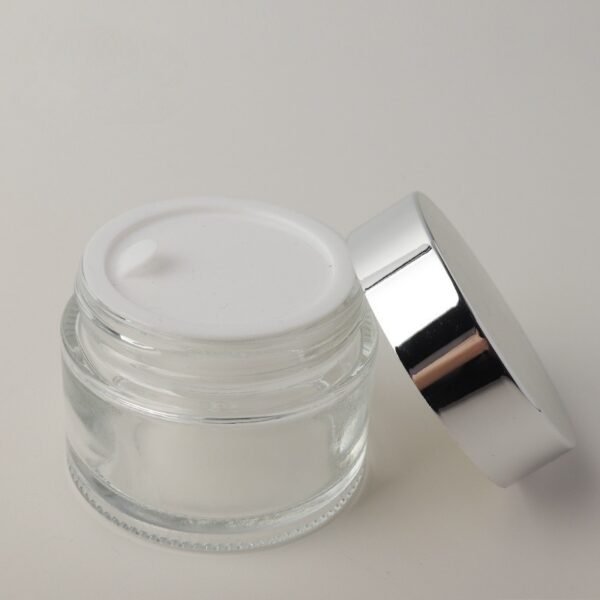 Premium Glass Cream Jars for Luxury Face Eye Cream Packaging - Image 4