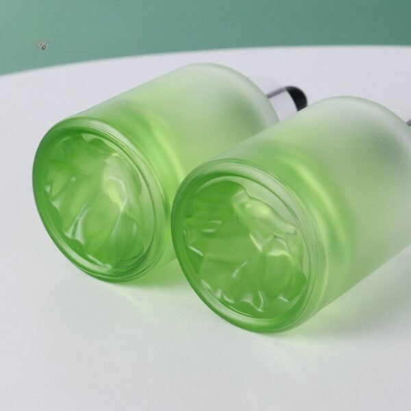 Empty 30ml 1 oz glass dropper bottle frosted serum essence bottle - Image 4