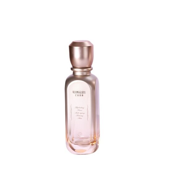 Luxury Empty Glass Cosmetic Containers 120ml Pump Bottle Cream Jar - Image 4
