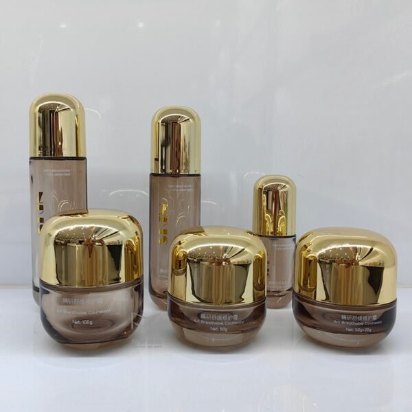 Wholesale Cosmetic Set Packaging Lotion Bottle Facial Cream Jar - Image 4