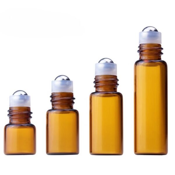 wholesale steel balls roller essential oils Vials glass bottles - Image 4