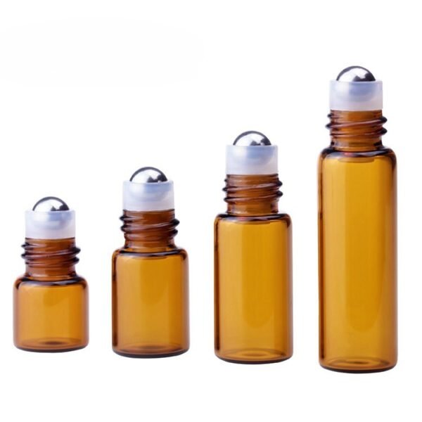wholesale steel balls roller essential oils Vials glass bottles - Image 5