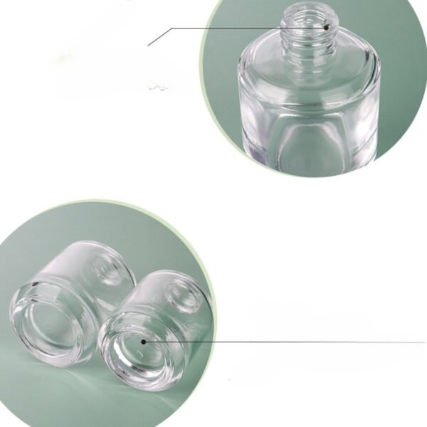 30ml 50ml Clear Glass Dropper Bottle Thick Bottom Serum Bottle - Image 6