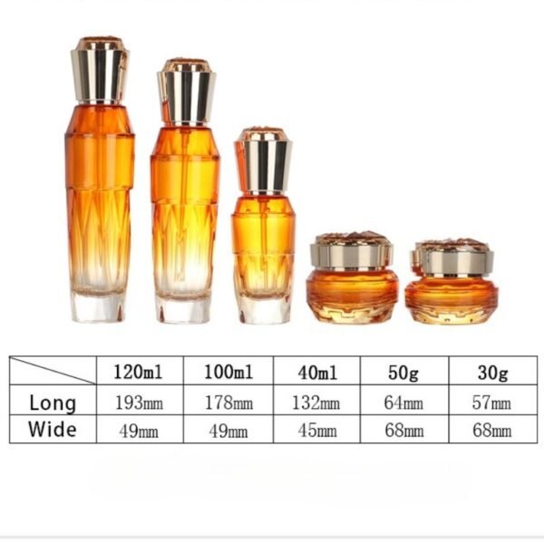 Cosmetic Glass Bottle Manufacturers 50g Glass Face Cream Jars - Image 6