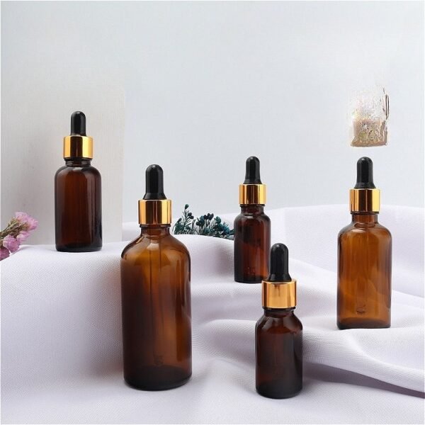 Manufacturer Amber Dropper Bottle Essencial Oil Bottle