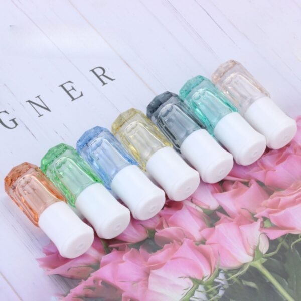 Premium 3ml Glass Roller Bottles with Steel Ball for Essential Oils - Image 2