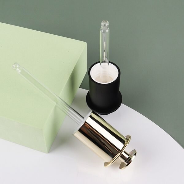 30ml 1oz Dropper Bottle Glass Press Dropper Serum Bottle - Image 3