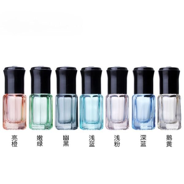 Premium 3ml Glass Roller Bottles with Steel Ball for Essential Oils - Image 3