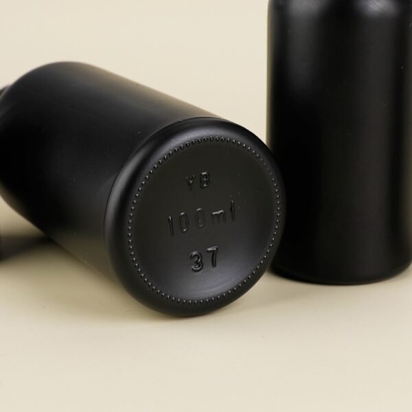Luxury Empty 5ml Black Matte Dropper Bottle Essencial Oil Bottles - Image 3