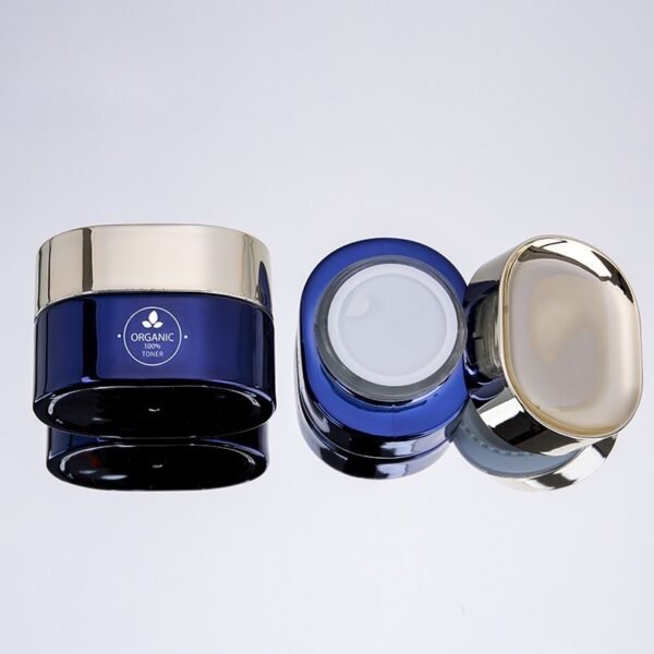 Custom 100ml Lotion Pump Bottle Glass Cream Jar - Image 3