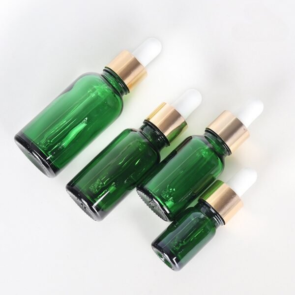 Wholesale 30ml Glass Dropper Bottle Green Serum Bottle - Image 4