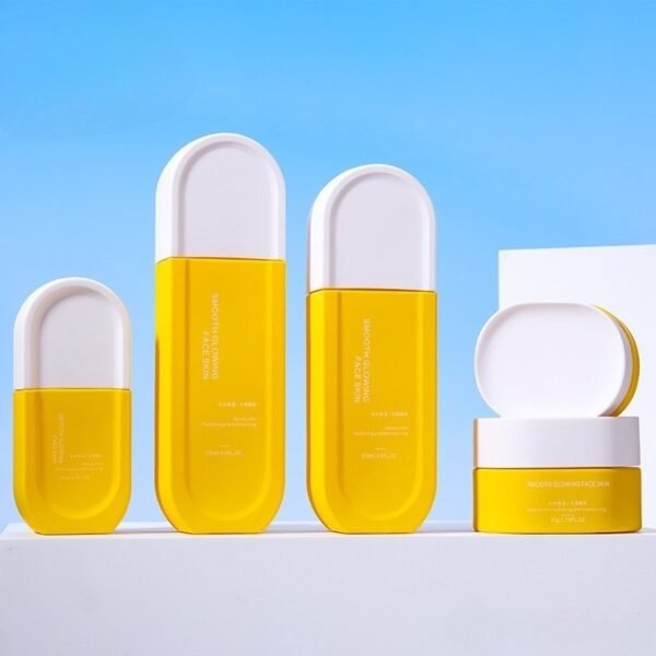 Custom 100ml Lotion Pump Bottle Glass Cream Jar - Image 4