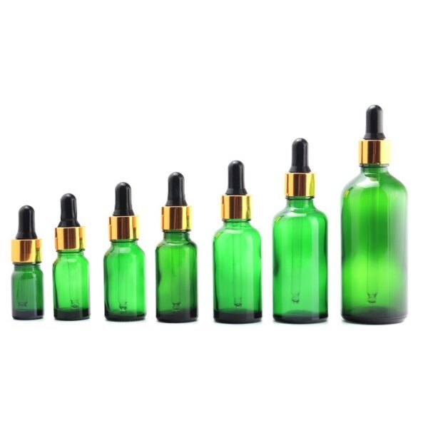 Wholesale 30ml Glass Dropper Bottle Green Serum Bottle - Image 5