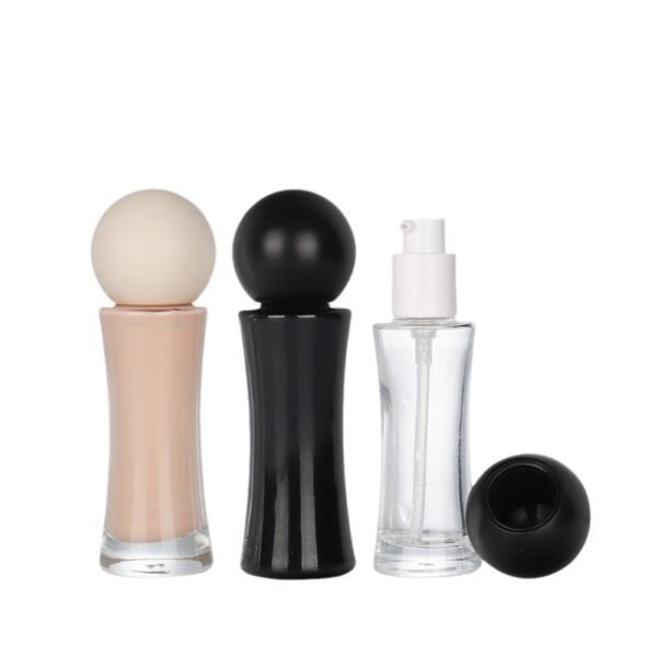 Thick Bottom 30ml Glass Bottle Serum Lotion Foundation Bottle - Image 5