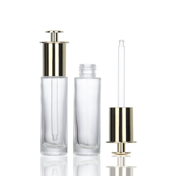 30ml 1oz Dropper Bottle Glass Press Dropper Serum Bottle - Image 5