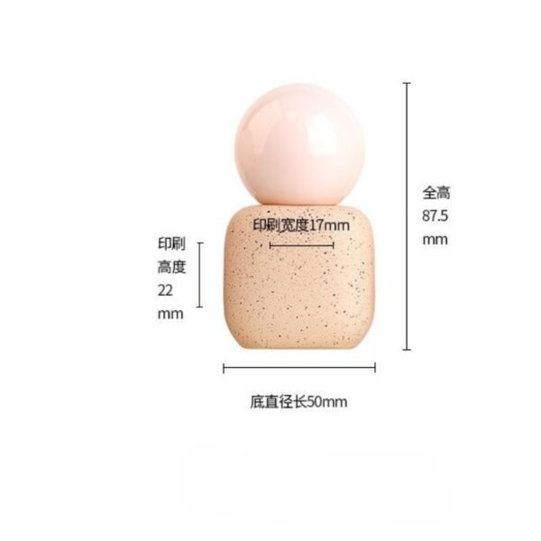 Wholesale 30ml Pump Foundation Bottle with Ball Cap - Image 5