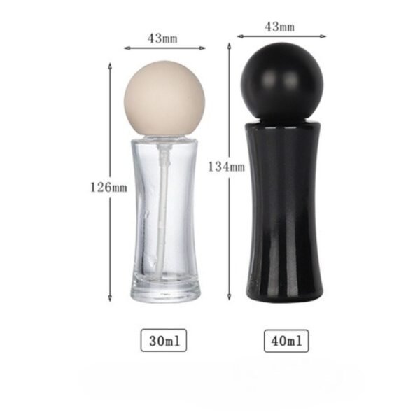 Thick Bottom 30ml Glass Bottle Serum Lotion Foundation Bottle - Image 6