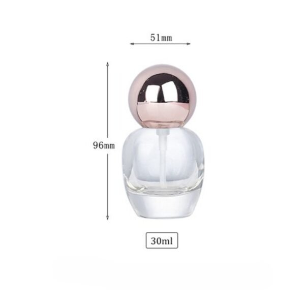 Empty Ball Cap 30ml Pump Bottle Frosted Cosmetic Packaging - Image 6