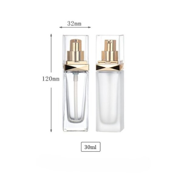 30ml glass foundation bottle customize cosmetic packaging - Image 6