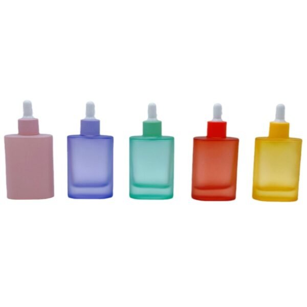 customize 30ml empty clear frosted serum glass dropper bottle - Image 6