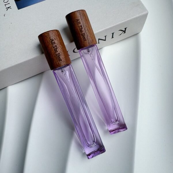 Empty 10ml Perfume Glass Bottle Square Clear Bottle - Image 6