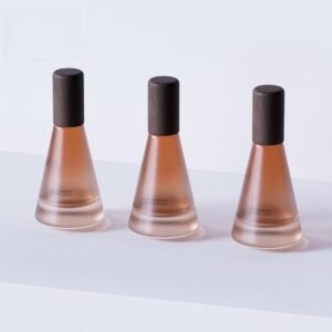 New Stock 20ml Frosted Amber Spray Perfume Bottle