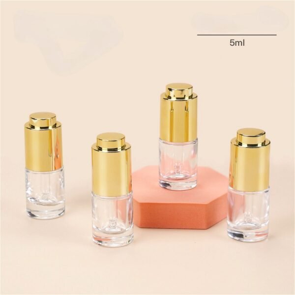 mini glass bottle clear empty 5ml serum bottles - Image 3