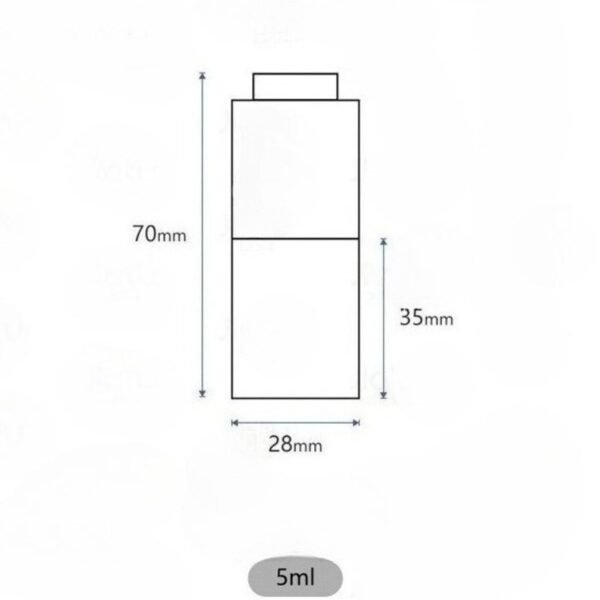 mini glass bottle clear empty 5ml serum bottles - Image 7