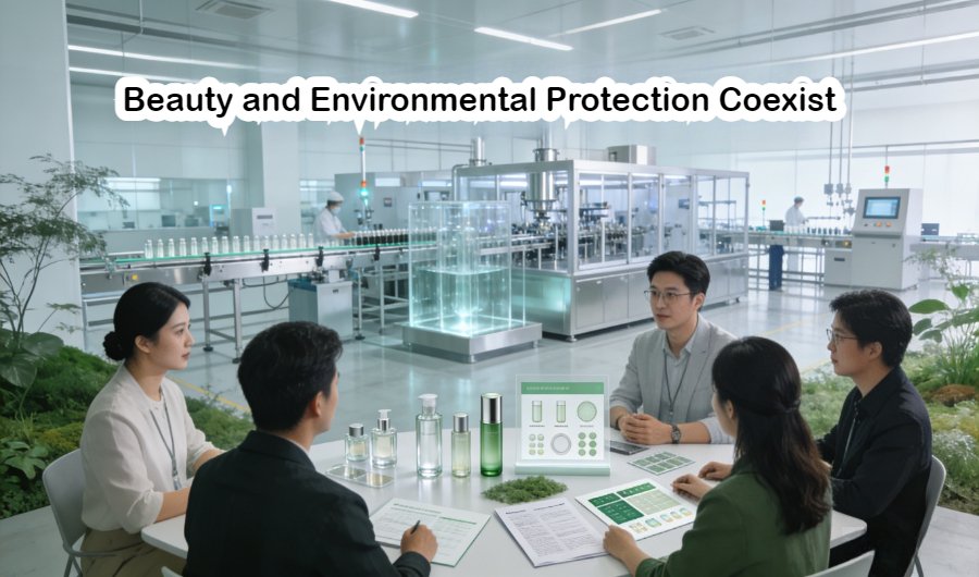 Beauty Packaging Industry Collaboration - Brand, Designer and Supplier Co-Creating 2035 Sustainable Smart Glass Packaging